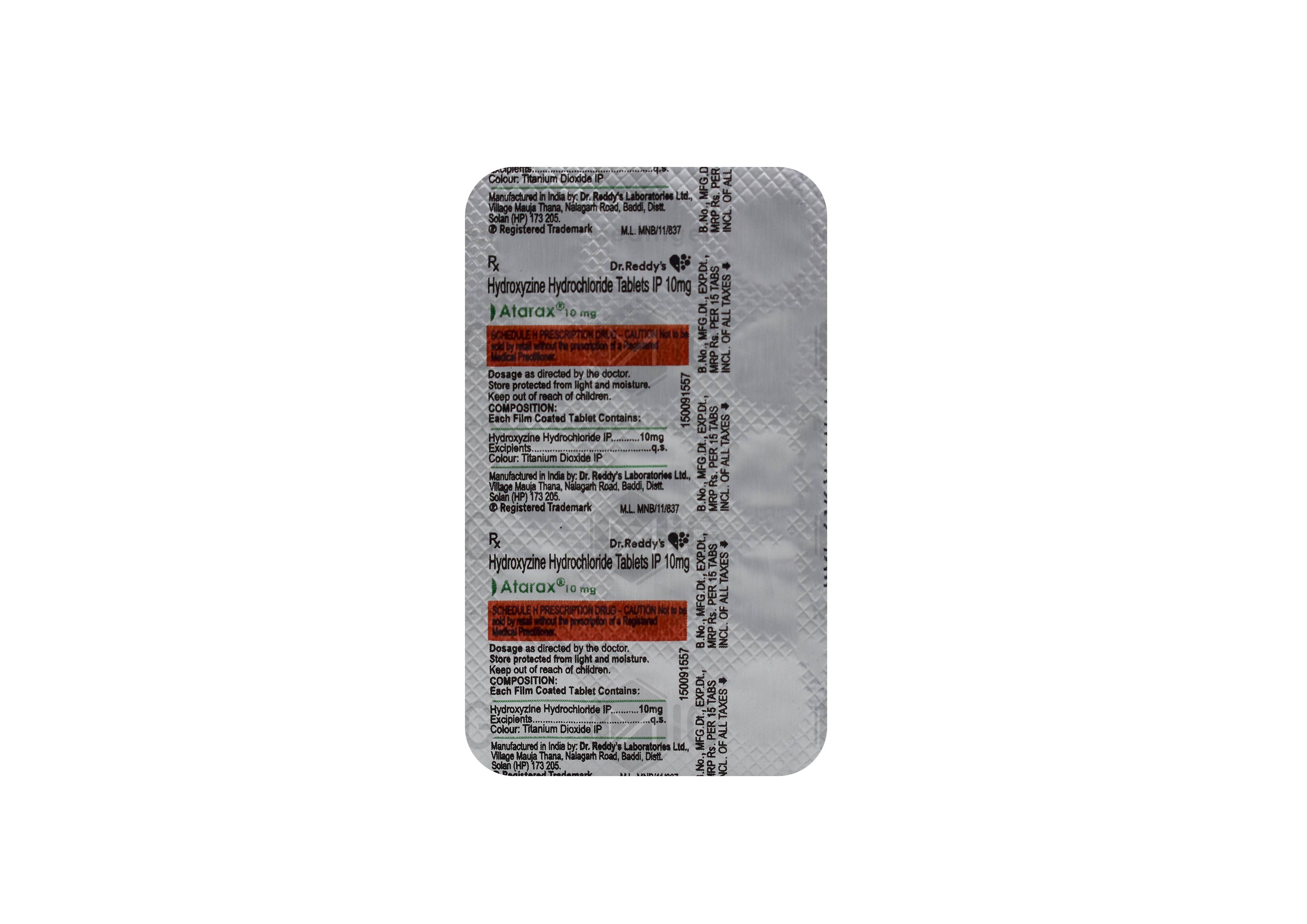 ATARAX 10MG